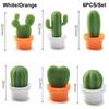 Living Room Refrigerator Magnet Succulent Potted Miniature Cactus Bonsai Magnetic Stickers