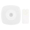 LED Rechargeable Night Light Induction Infrared Lamp Remote Control ABS PC Warm Light