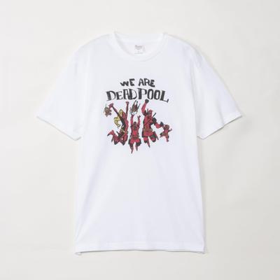 Small Planet Marvel Deadpool Wolverine We Are M Size White T-Shirt &