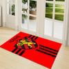 Custom Name Lion Crest Emblem Carpet Rug Customizable Soft Washable Anti-Slip Home Living Room Sofa Mats Personalized Rug. 0909231