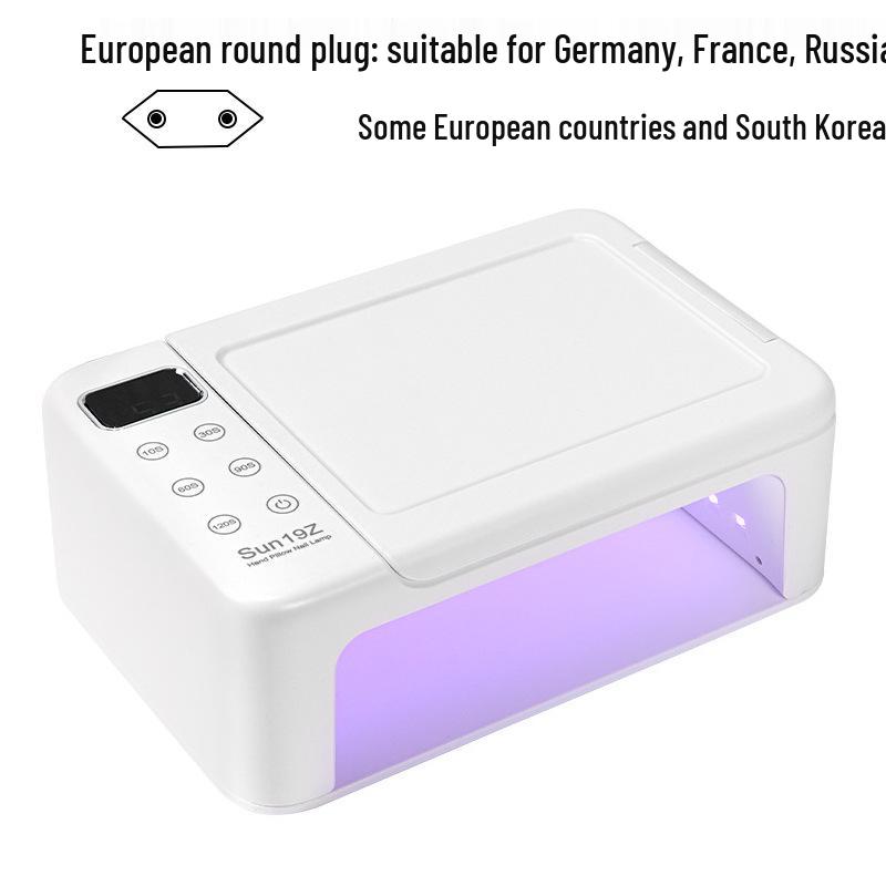 Multifunctional UV Nail Dryer: Quick-Dry Gel Polish Machine with Hand Rest, Salon-Quality Double-Hand Baking Lamp