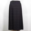 Burberrys Shirt & Skirt setup check vintage black/hair Women Used