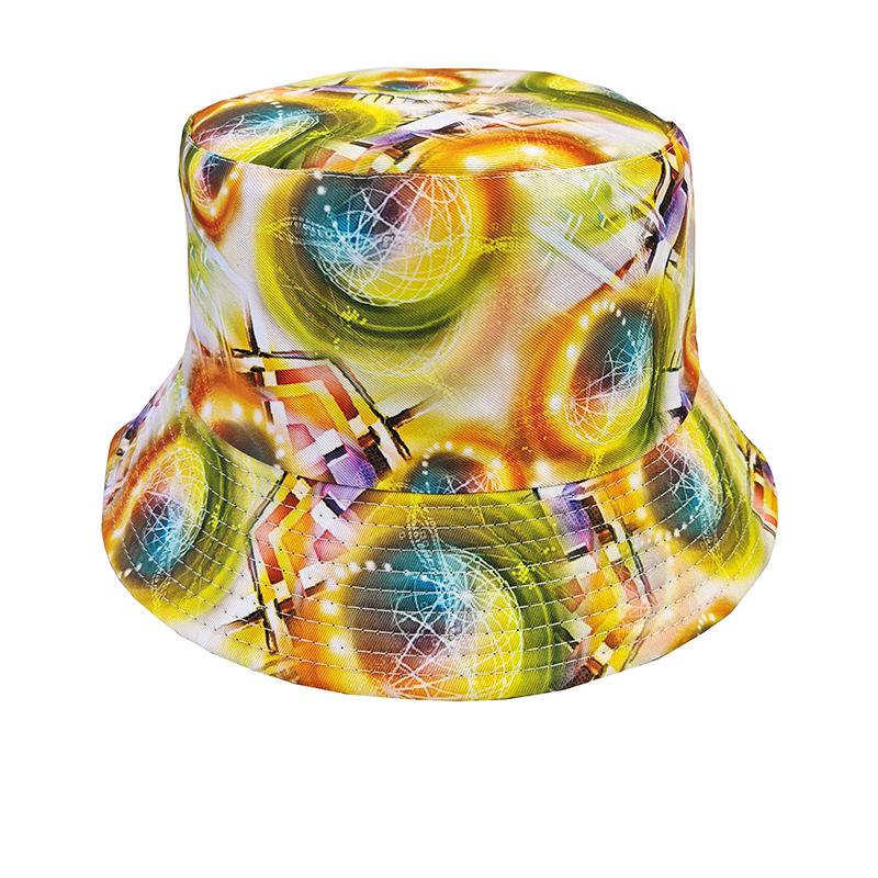 Reversible Hip Hop Bucket Hat for Men & Women - Trendy Sun Protection for Outdoor Travel