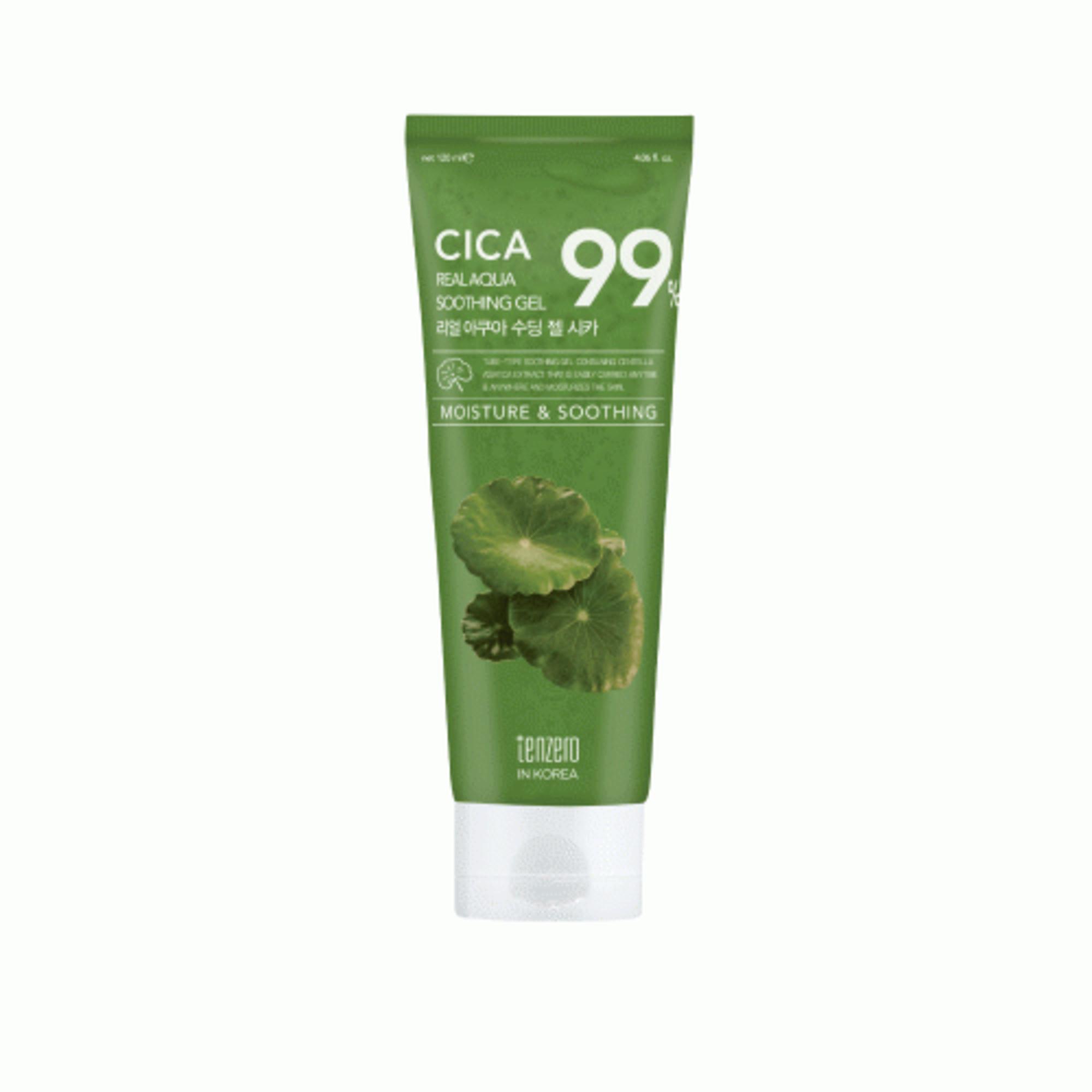 TENZERO Real Aqua Soothing Gel Cica Moisture Relief 120ml
