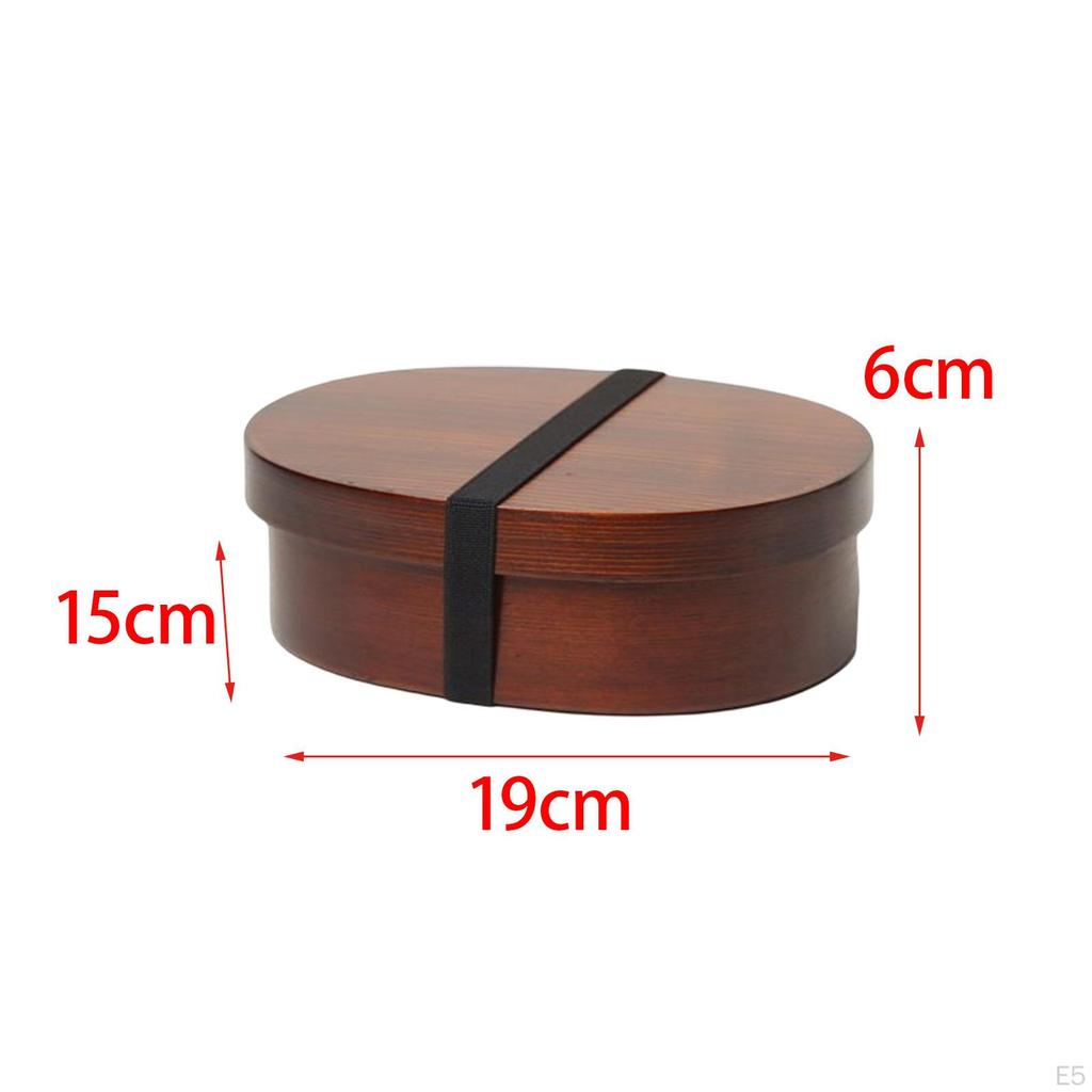 Food Storage Container Tableware Bowl with Strap for Office Picnics Worksite