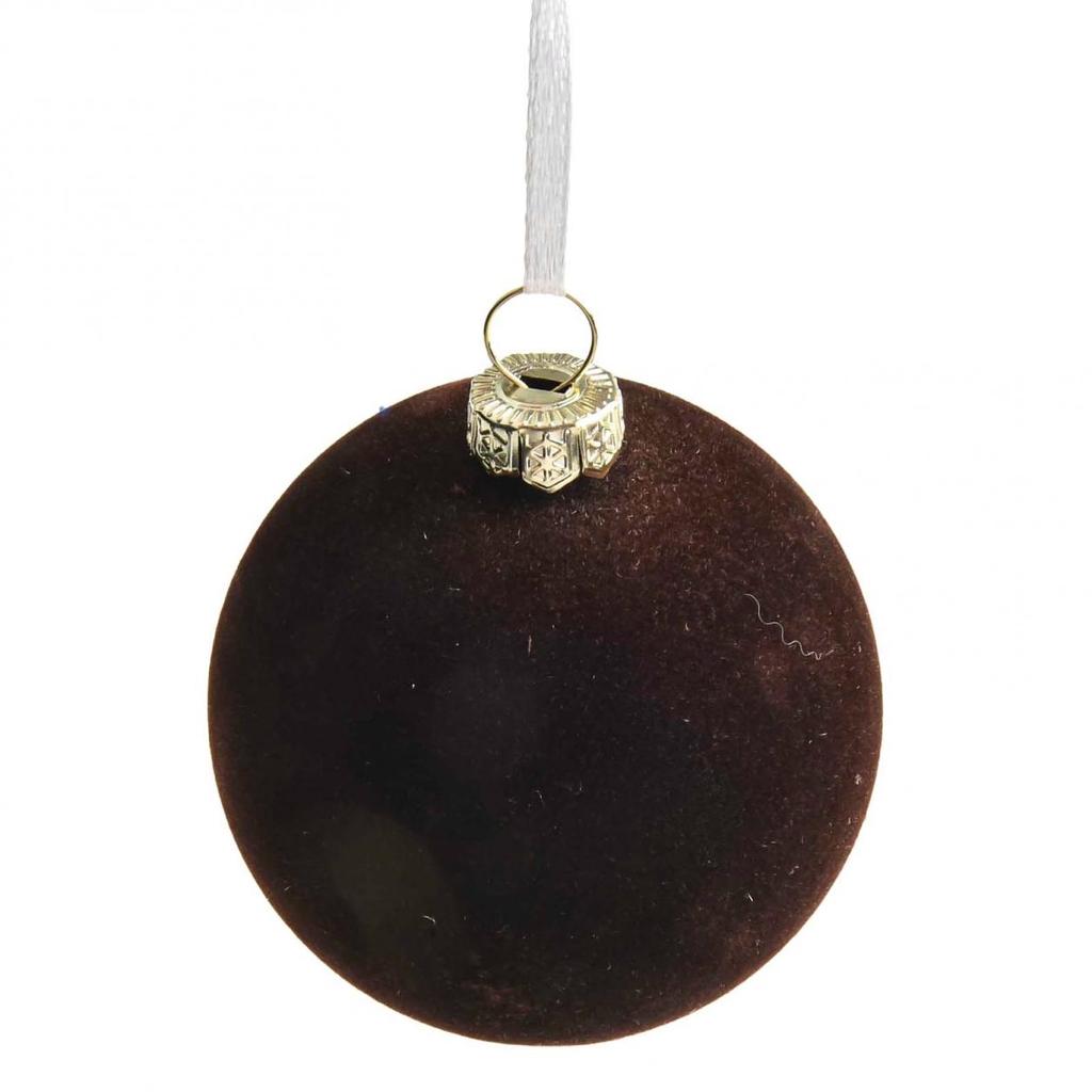 Velvet For Christmas Ornaments 12PC for Tree Mantle and Window Decoration