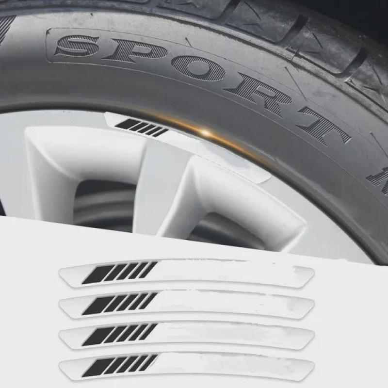 3D Aluminium 4MATIC A M G Logo Hjul Felg Klistremerker Dekaler Emblem Merke For A B C E S GLA GLC GLE GLS CLS Tilbehør