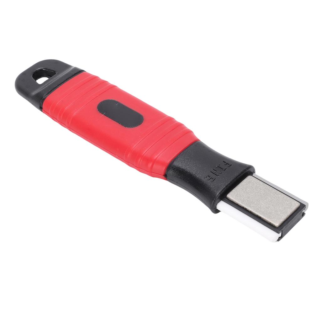 Garden Tool Sharpener Double Sided Portable Sharpening Stone File Blade Sharpener for Gardening Tool Maintenance