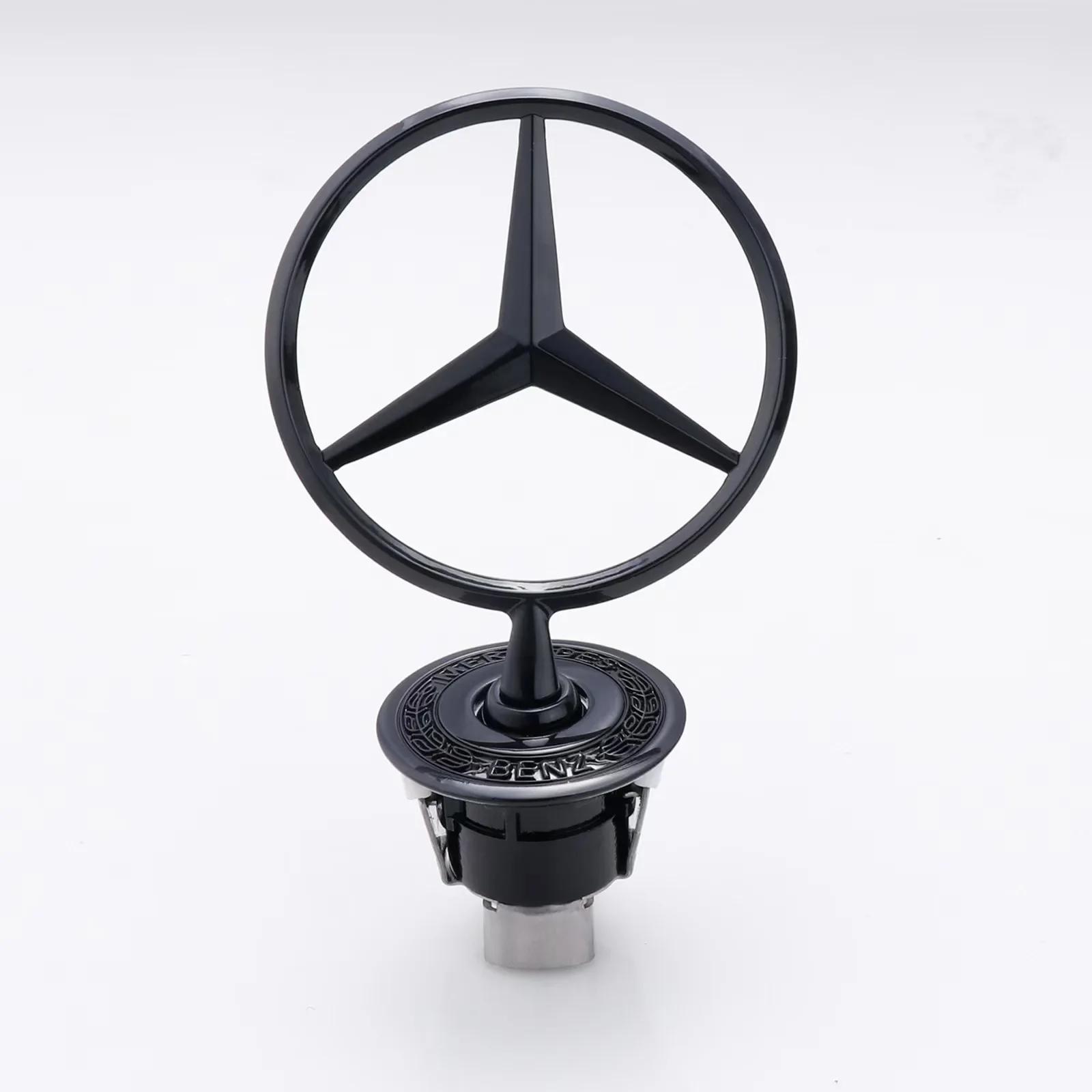

2025 Горячий Для Benz Сплав Цинка Автомобильный Передний Капот Эмблема Капот Наклейка Значок Декаль Стикер Для Mercedes Benz W204 W210 W220 W212 C180 C