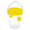 1-10pcs Insect Hornet Hanging Trap Reusable Non-toxic Pest Control Cather Yellow Fruitfly Trap For Home Farm Garden Supplies