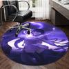 1pc Genshin Impact Beelzebul2 Design Printed Area Round Carpet for Bedroom Living Room Home Decor Rugs Mat Non Slip Mat Rug for Bedside