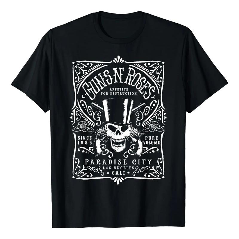 Camiseta Oficial De Guns N Roses Paradise City Label S
