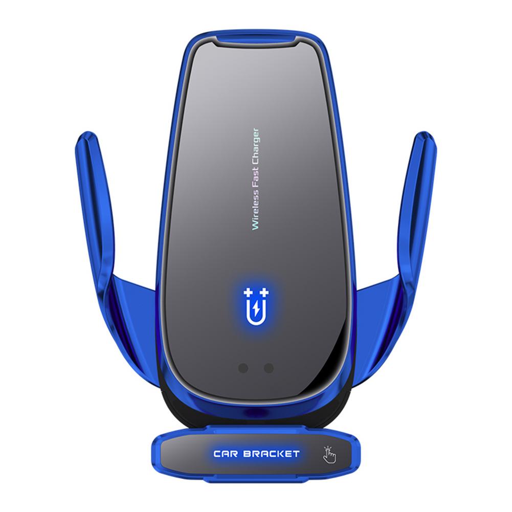 15W Wireless Car Charger Holder Smart Sensor Wireless Car Charger Mount Auto Clamping Alignment Cell Phone Holder For Dashboar