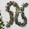 Christmas Red and Green Snowman Wreath Christmas Tree Decoration Bar Tabletop Decoration Party Home Staircase Decoration Props
