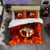 Bologna FC Themed Bedding 3Pcs Duvet Cover Set Decorative Bed Linen For Teen Room Home Decoration