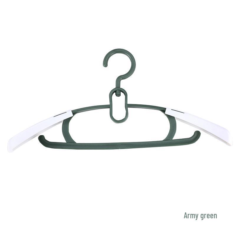 

Adjustable Retractable Plastic Clothes Hanger for Baby & Children s Clothing армия зеленый