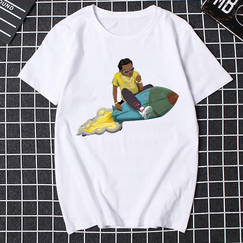 Rip Takeoff The Last Rocket Digital Album T Shirt Crewneck Short Sleeve Tee Women Men Tshirt 2022 Rest In Peace Clothes 4XL