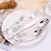 Royal Court Nordic Light Luxury Stainless Steel Cutlery Set - Silver Hollowed-out Knife, Fork & Spoon