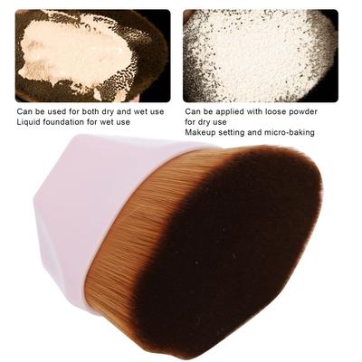 Makeup Liquid Foundation Brushes Cosmetic Flat Blush Brushes Cosmetic Brushes Makeup Brushes 3pcs Liquid Powder Brushes