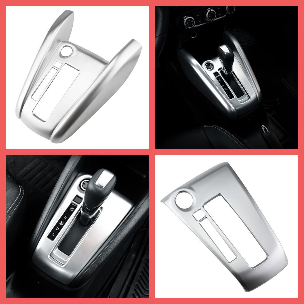 For Nissan Kicks 2017 2018 2019 2020 2026 2026 Gear Shift Panel Frame Sticker Cover ABS Modification Decoration Car Accessories