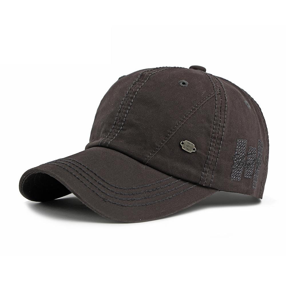 Cotton Hat Women Baseball Cap Embroidered Cap Men's Sunscreen Hat