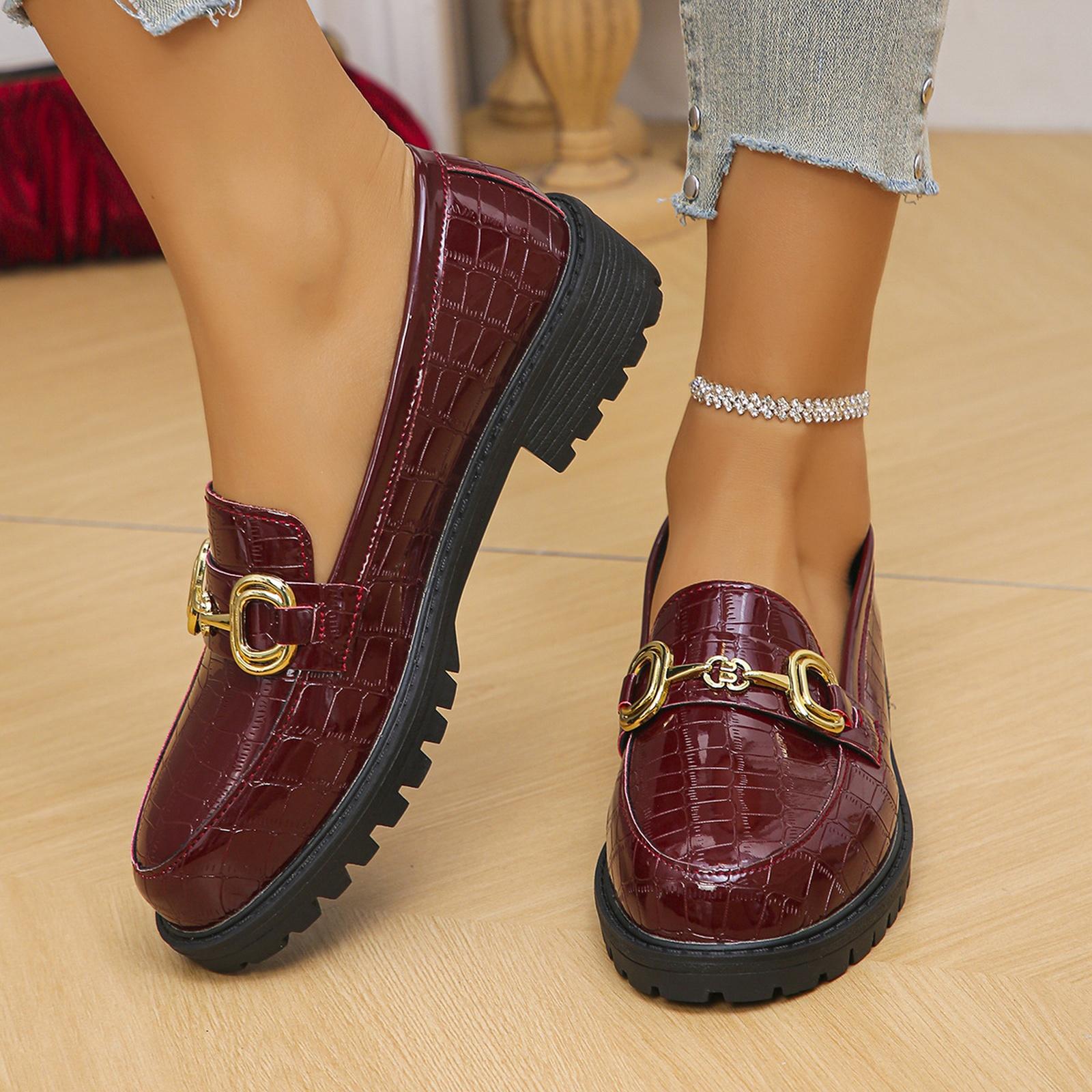 Женские модные лоферы-тапочки Feversole с декоративной отделкой 36