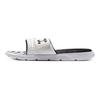 Under Armour Ανετα Ευέλικτα Σανδάλια Slip-on Υποδήματα Unisex Μαύρο Λευκό 3027252-100