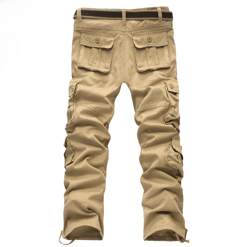 Men's Loose-Fit Multi-Pocket Work & Skateboard Pants - Wear-Resistant, Plus Size Casual Trousers
