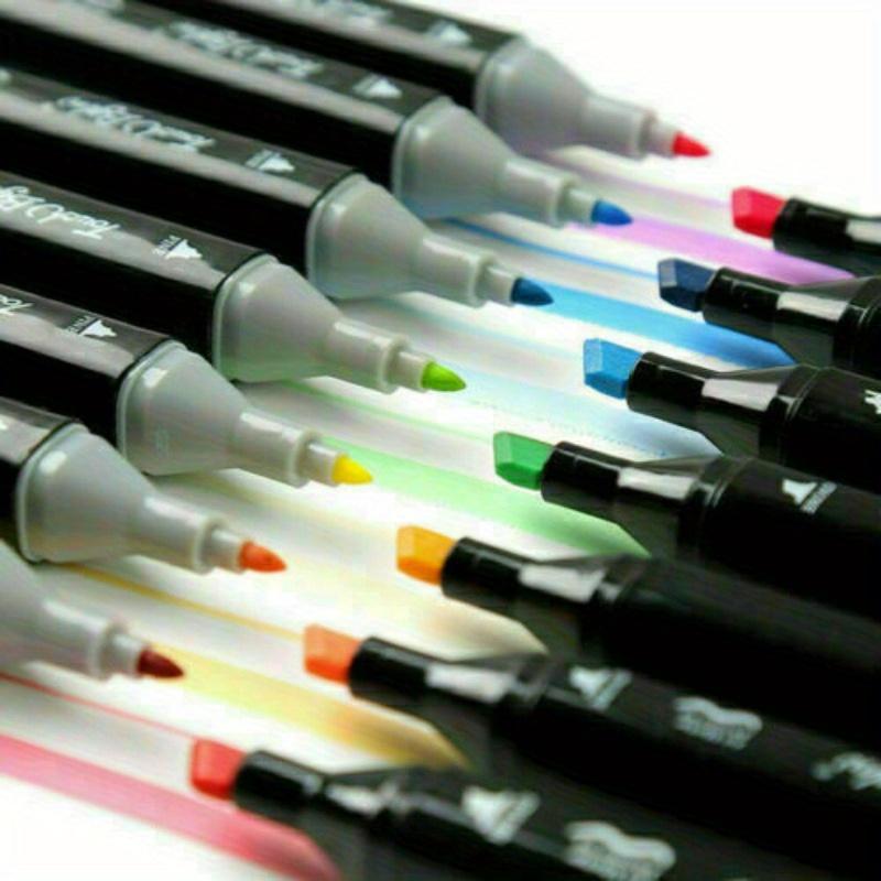 24 Color Brush Set Double Tip Soft Pen Drawing Watercolor Gift Marker Set Color Kids