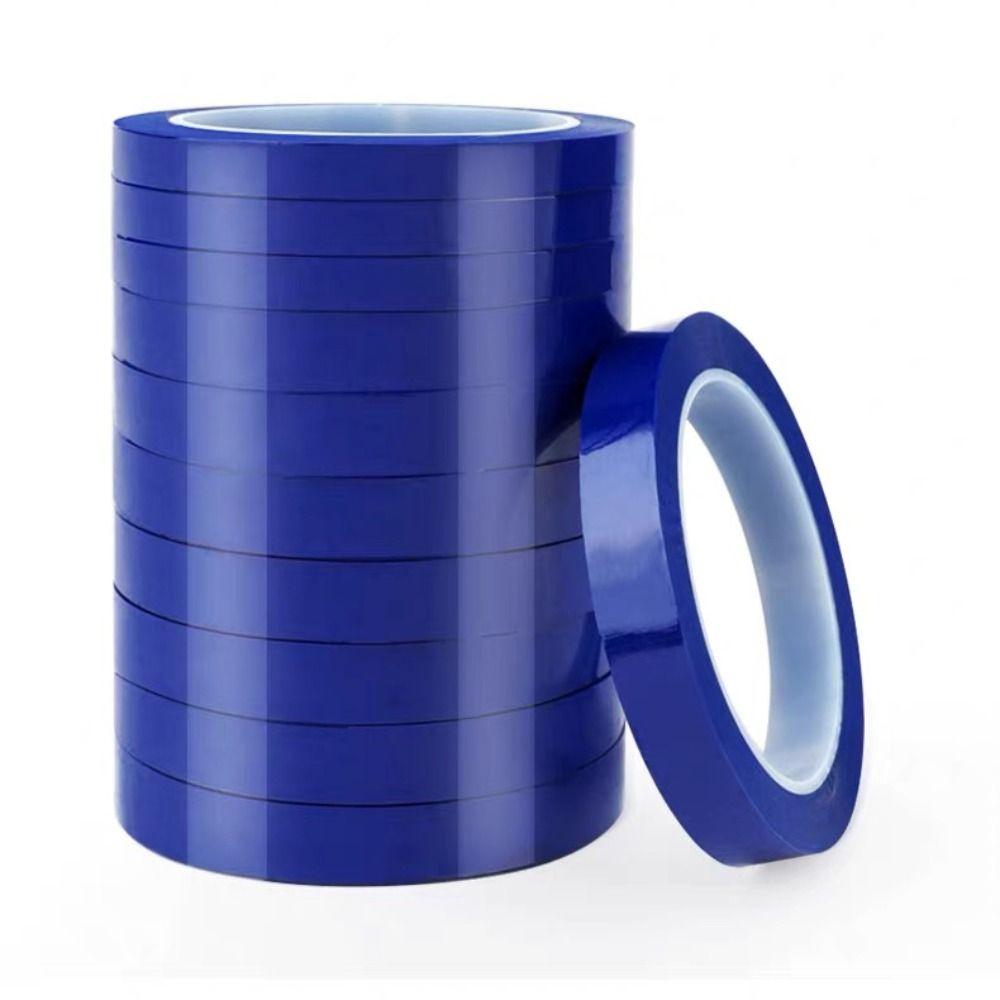 3/5/8/10mm Width Coding Tape 66 Meters Mylar Tape Heat Resist Whiteboard Tape
