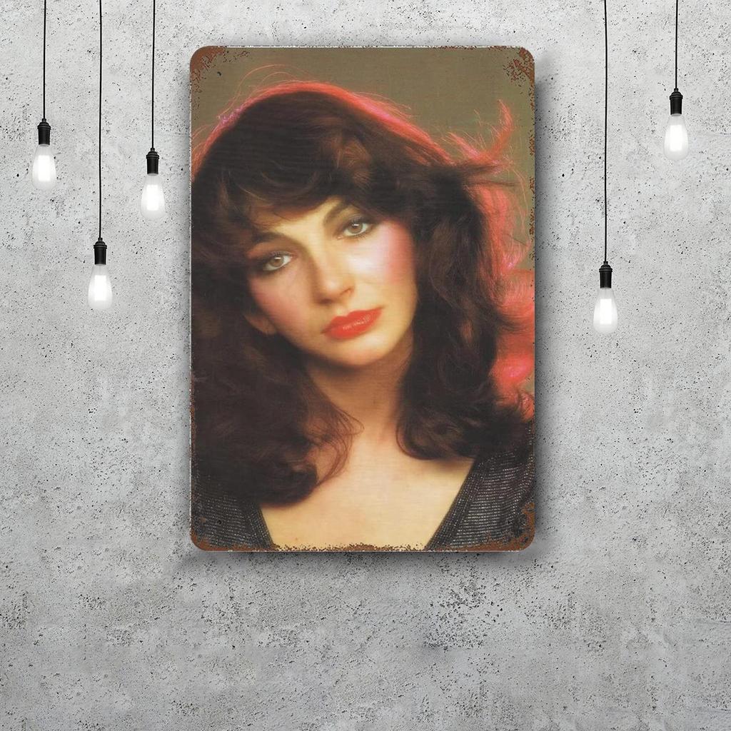 Kate Bush Metal Signs Wall Decor Vintage Tin Signs Captain Metal Poster Decor for Bar Pub Club Wall Decoration