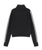 Aakam Sun Jacquard Zip-Up Sweater (Dark Gray)