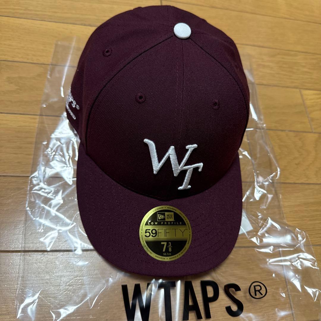 Used wtaps newera 59FIFTY Low Profile Maroon