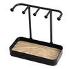 Desktop Jewelry Stand Space Saving PP Multifunctional Jewelry Organizer Rack for Earring Necklace