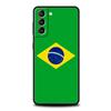 Brazil Brazilian Flag Football Phone Case For Samsung Galaxy S23 S22 S21 S20 FE Ultra 5G S10 S10E S9 S8 Plus 10 20 Soft Cover