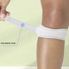 1Pc Knee Strap with Fastener Tape Adjustable Breathable Sweat Absorption Non-Slip Pain Relief Patella Support Strap