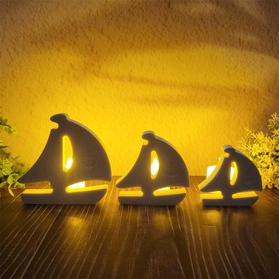 Stampo in Silicone 3D per Candele a Forma di Barca a Vela Fai da Te a Forma di Nave Candele Profumate Sapone Gesso Resina Strumento per Creare Artigianato Arredamento Casa Arte Regalo