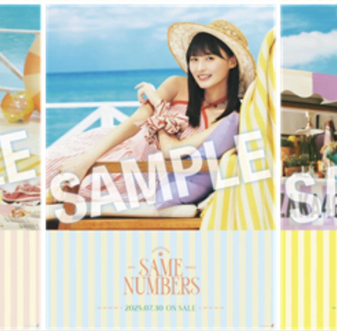 

[Б/У] Nogizaka46 Эндо Сакура Бонусный постер за покупку одинаковых номеров