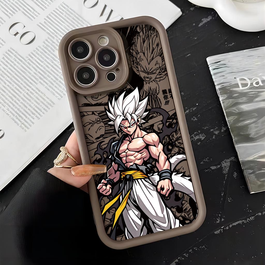 Black Anime Super Saiyans Hot Phone Case For IPhone 17e 17 16e 16 15 14 13 12 11 Air Pro Max Mini XR XS Plus Soft TPU Back Cover