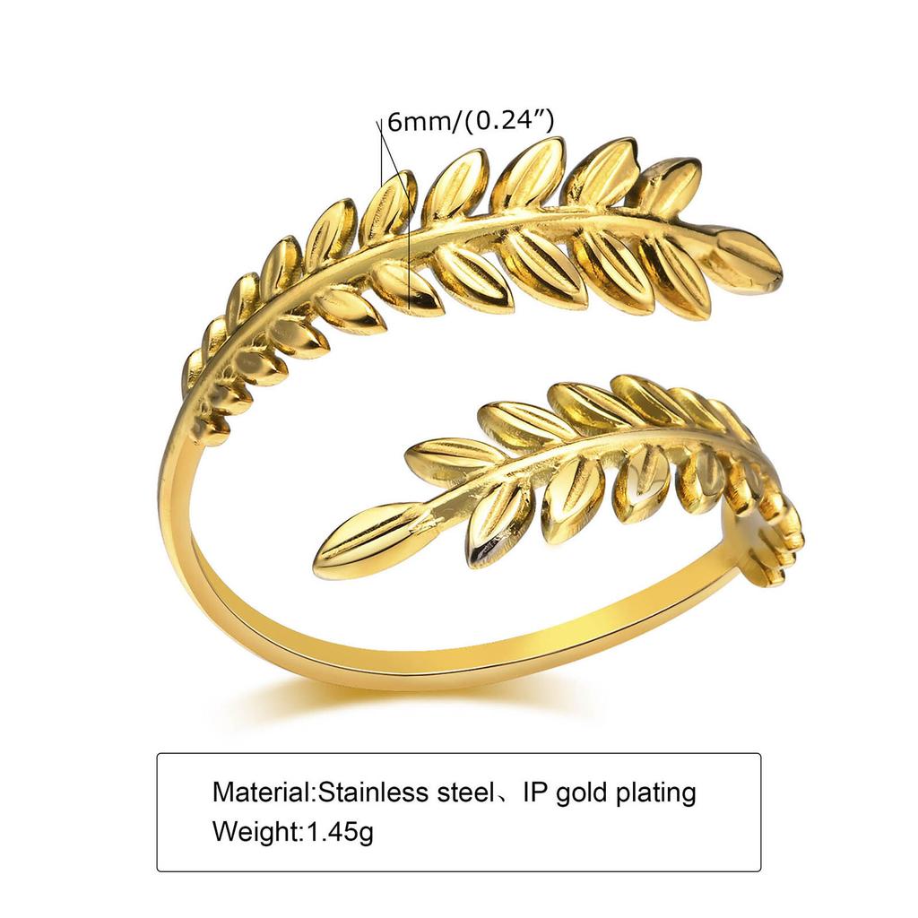 Vnox Aesthetic Geometric Rings For Women,Stainless Steel Smooth Adjustable Open Finger Ring,Elegant Jewelry Wedding Gifts