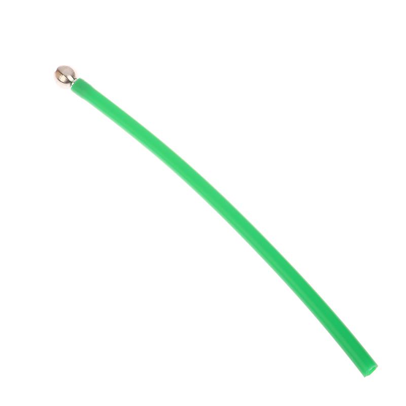 1Pc 24cm Foam Cannon Soft Straw Pipette With Stainless Steel Gravity Ball Filter Colorful Silicone Rubber