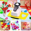 3pcs Paper Cutter for Crafts Hole Punchers Tool Set 3/8 5/8 1 Inch 9 16 25mm Heart Paper Shapes for Card Making Scrapbooking