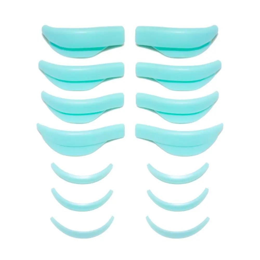 7 Pairs Eyelash Lifting Kit Silicone Pad Eye Lash Perm Pads Eyelashes Eyelash Lift Extension 3D Lashes Curler Applicator Tools