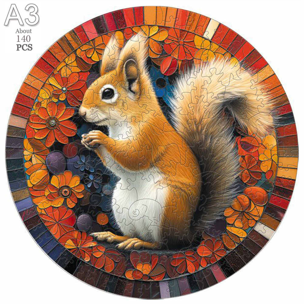 Unique Wooden Animal Jigsaw Puzzles Colorful Rabbit Cat Dog 3D Puzzle Gift Interactive Toy for Adults Kids Educational Jigsaws