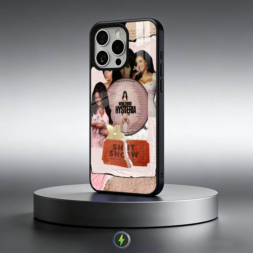Singer J-Jessie Murph Phone Case For iPhone17,16,15,14,13,12,11 Plus,Pro Max Magnetic For Magsafe Wireless Charging