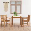Day and Night - Day and Night Garden Dining Set 3 Pieces Solid Teak Wood