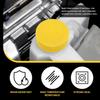 2PCS Engine Radiator Coolant Reservoir Tank, Yellow Coolant Reservoir Cap, OEM# 21712-79900 Replacement