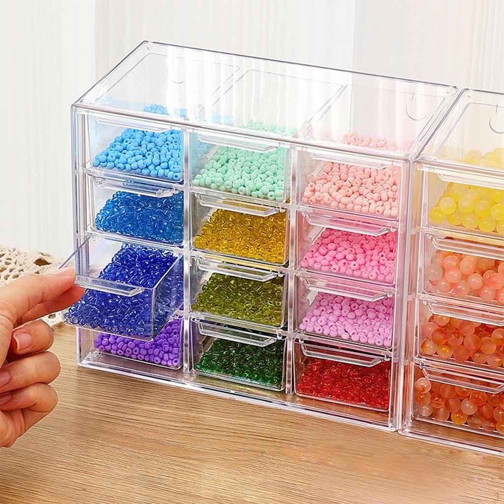 Masa için Kompakt Çekmece Düzenleyici - Takı, Sanat Malzemeleri ve Daha Fazlasını Düzenli Bir Şekilde Saklayın