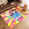 1pc Arale Print Area Rug - Soft, Washable Non-Slip Indoor Mat, Living Room, Home Office Decorative Rug,Office Decorative