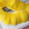 Color Medium Floating Feathers Cloth Edge Goose Feather Cloth Strip Diy Skirt Shawl Performance Clothes Wings Decoration Feather Lamp Material